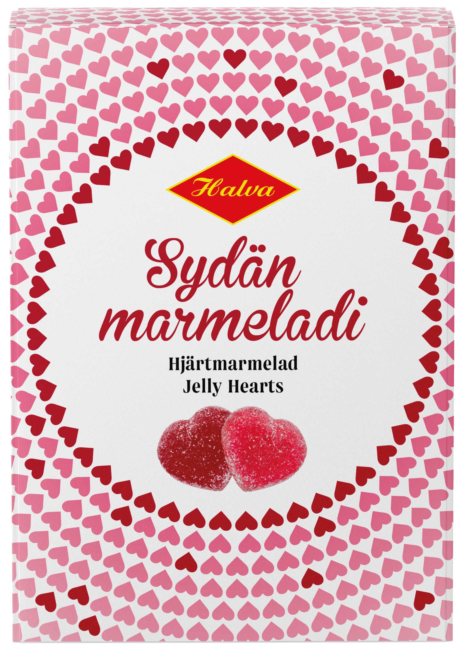 Halva Jelly Hearts 200 g