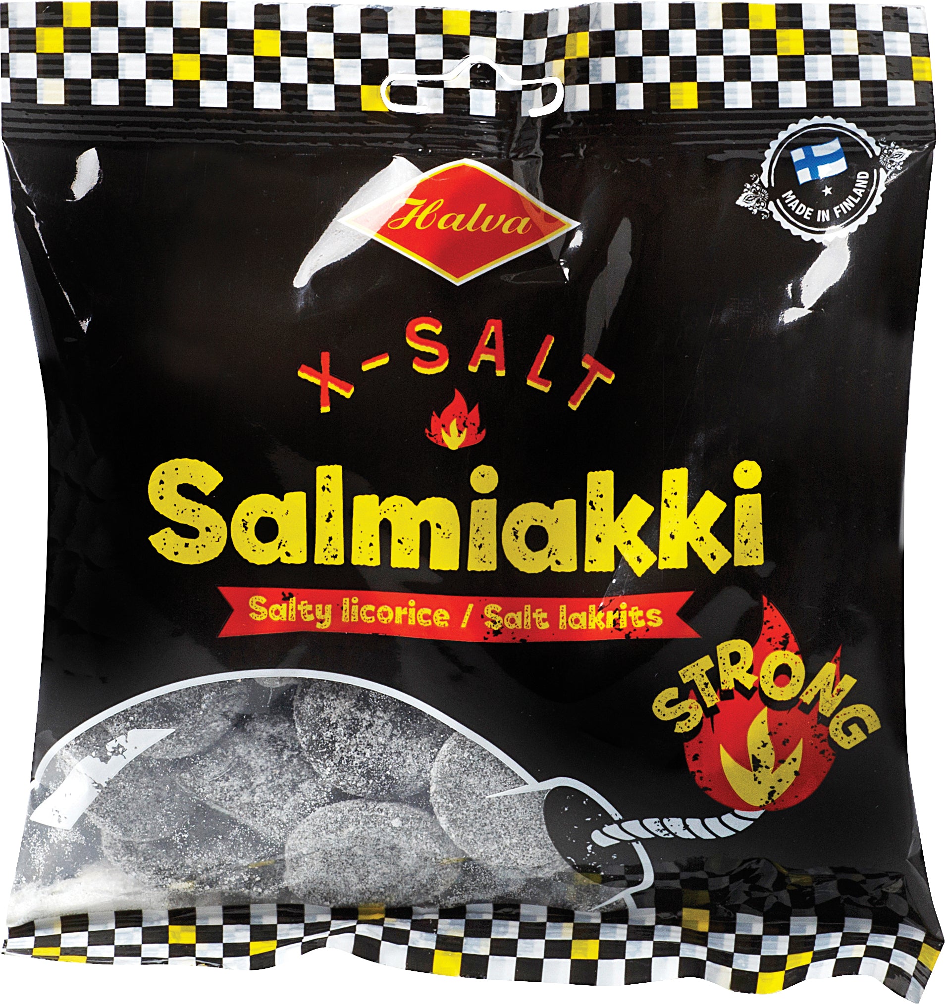 Halva X-Salt Salmiakki 120 g