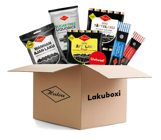 Halva Lakuboxi – Täydellinen lakritsihetki!