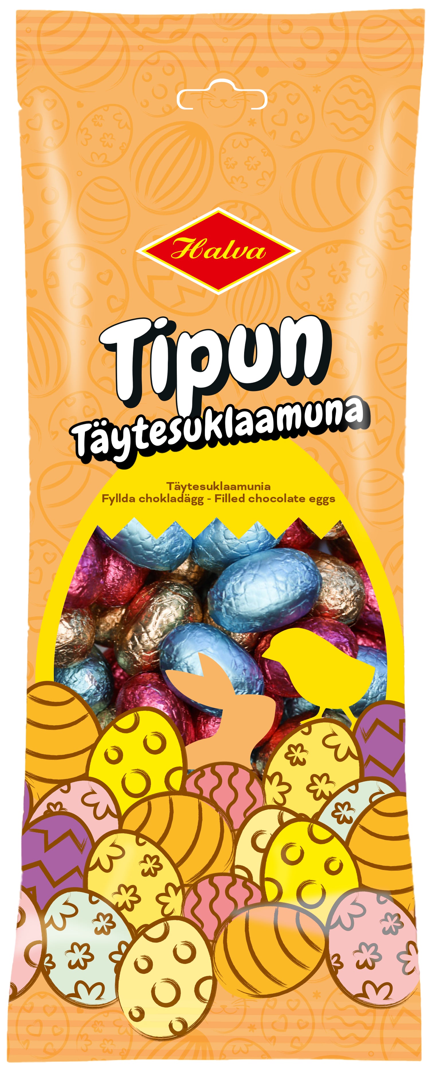 Halva Tipun täytesuklaamunat 360 g