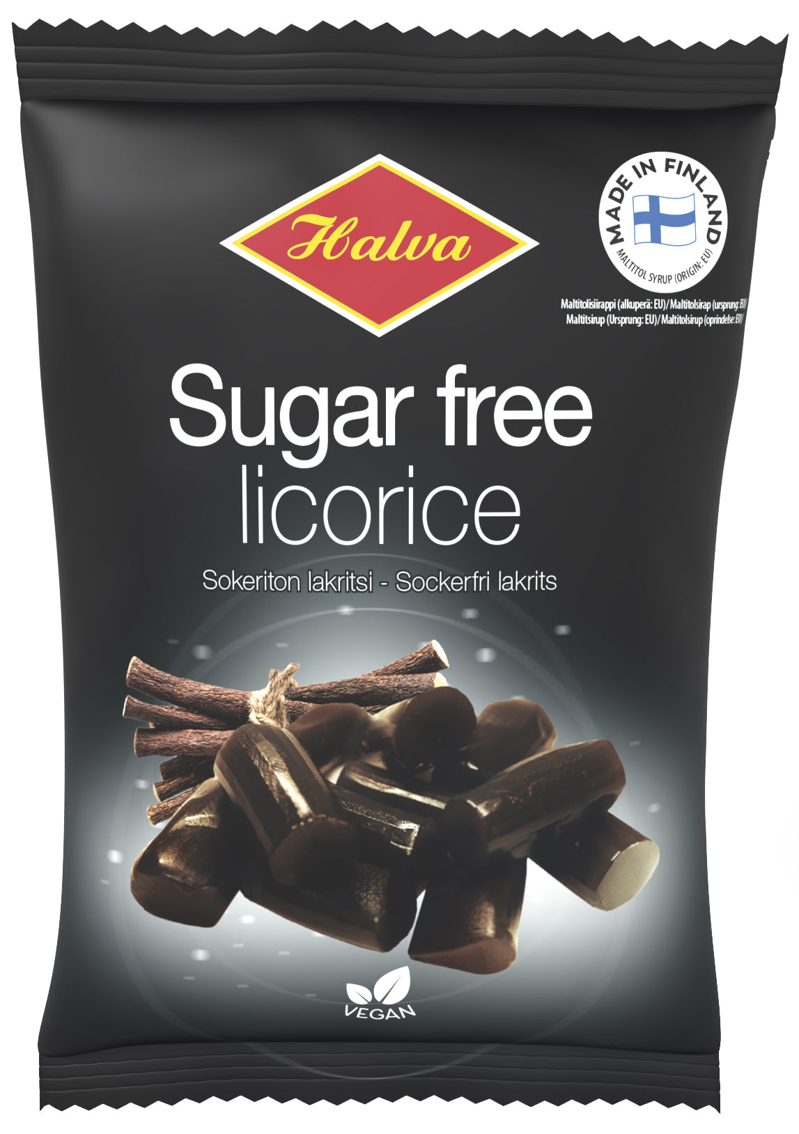 Halva Sugar free licorice 90 g