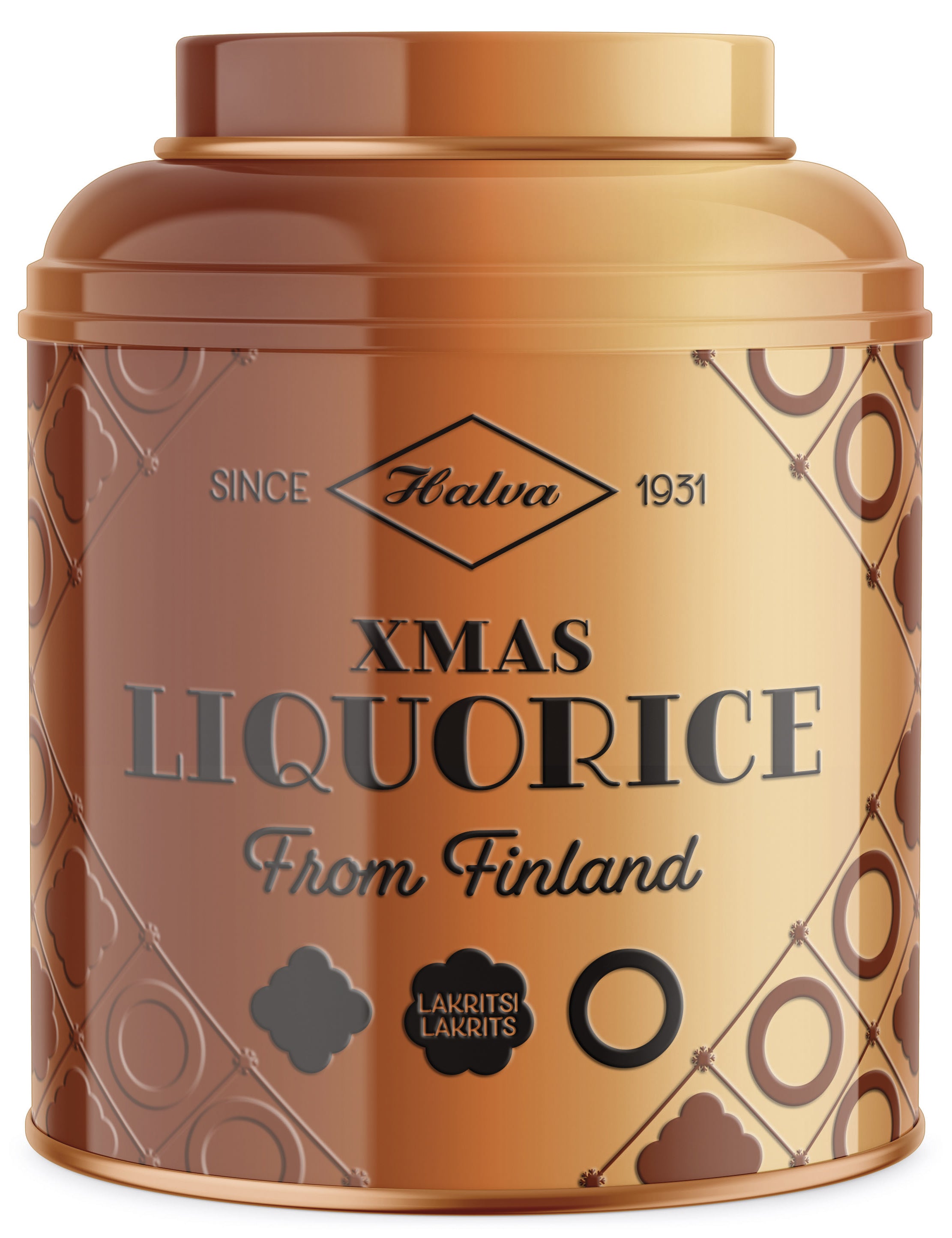 Halva XMAS Liquorice mix 300 g