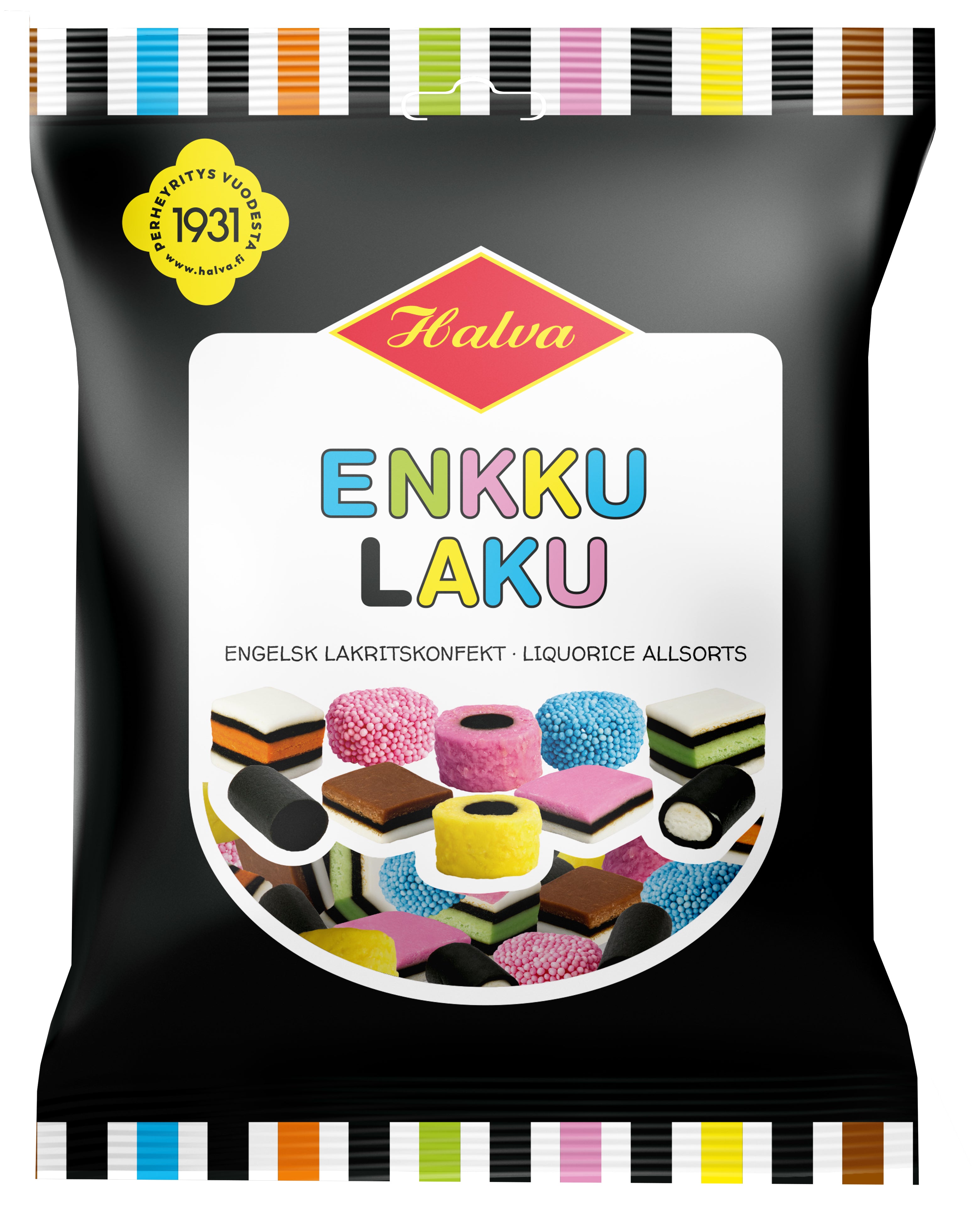 Halva Licorice allsorts 240g
