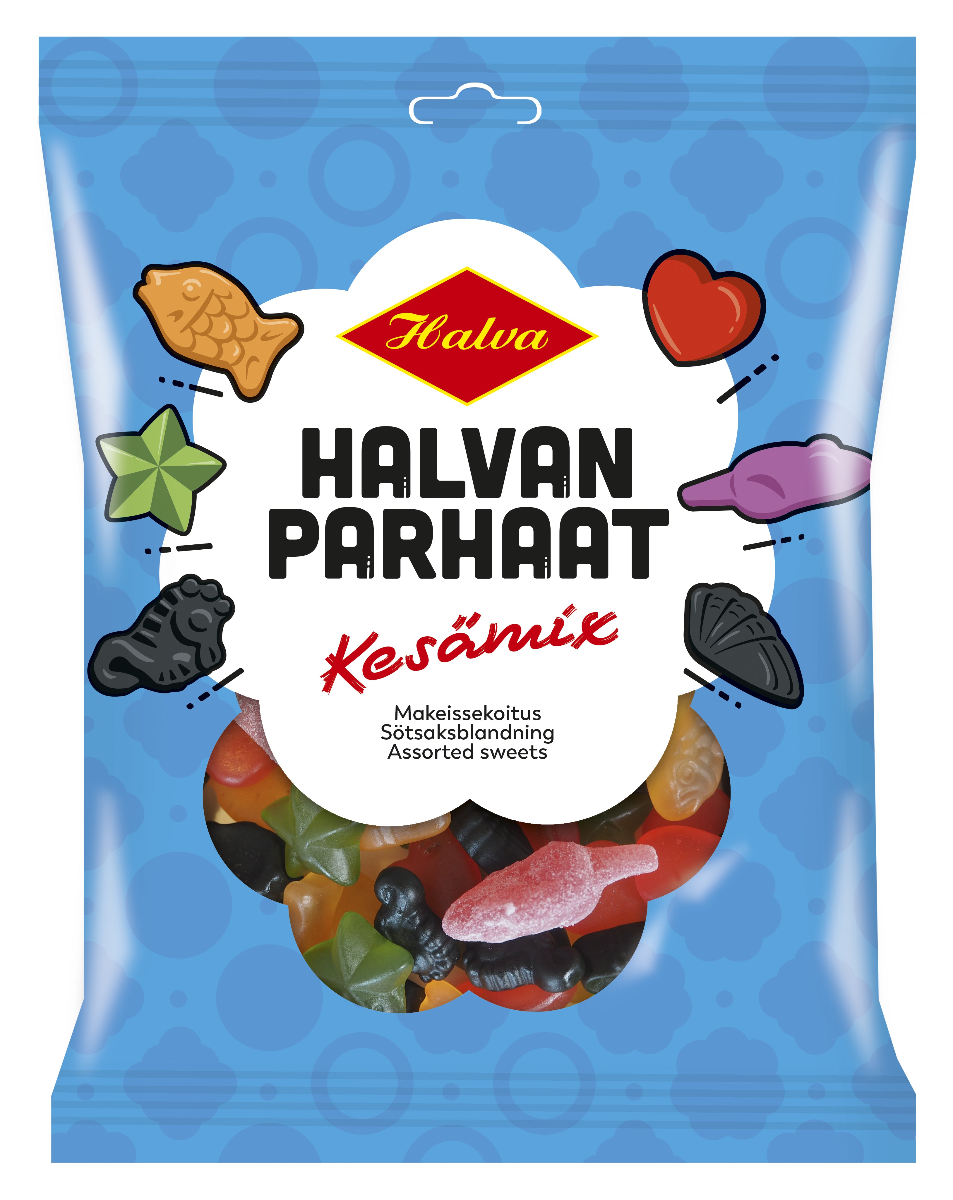 Halva Halvan Parhaat Kesämix makeissekoitus 260 g