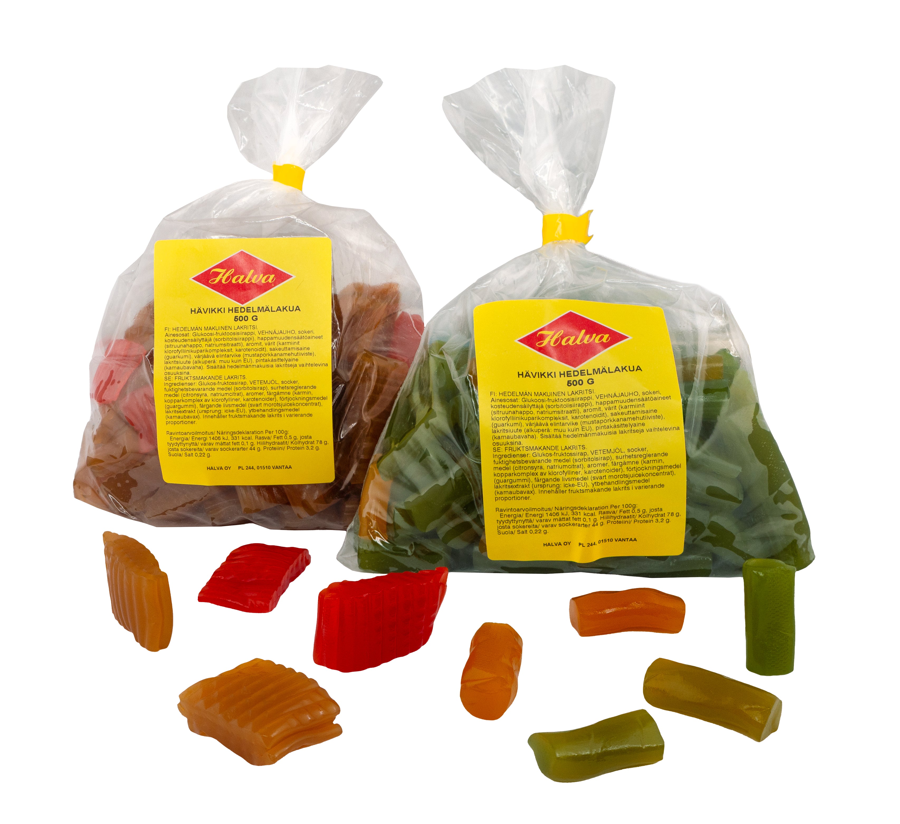 HALVA Hävikki Hedelmälakua 2 x 500 g